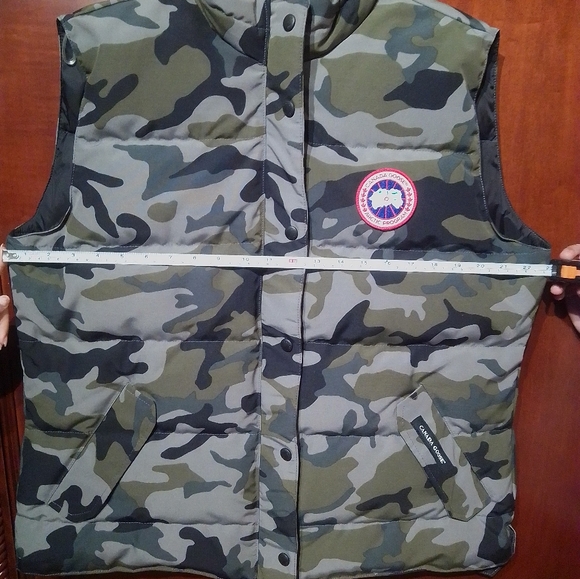 Canada Goose freestyle vest - Green Camouflage - Picture 8 of 11